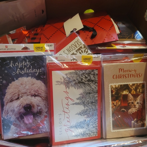 10 Christmas card packages Retail up to $8 each! Many aval! Same/next day ship - Picture 6 of 8